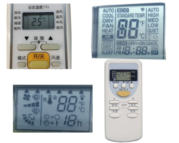 LCD在遥控器中的应用